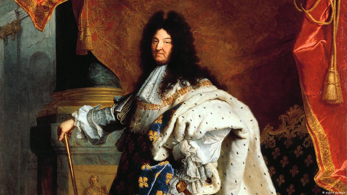 Portrait of Louis XIV, king of France free public domain image